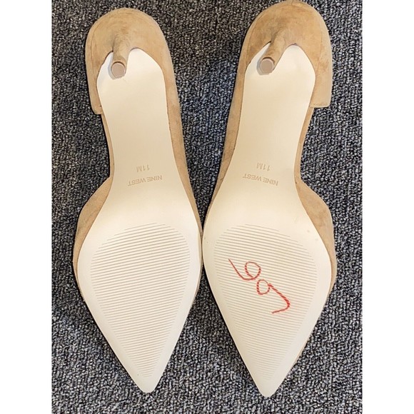 Nine West Tan Suede Heels - Picture 12 of 15